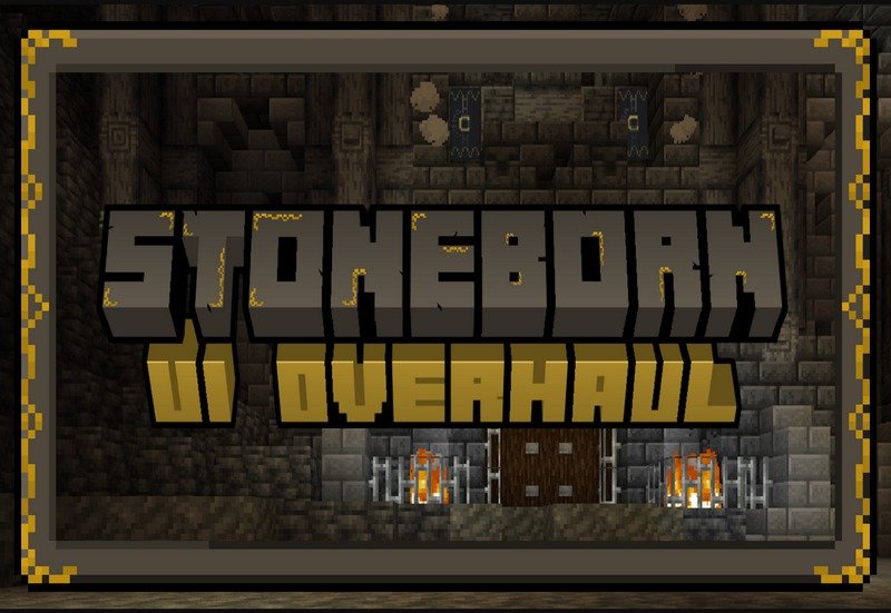 STONEBORN - Dwarven-Fantasy Inspired UI Overhaul Texture Pack (2)