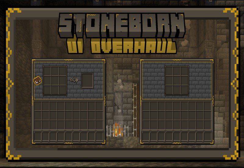 STONEBORN - Dwarven-Fantasy Inspired UI Overhaul Texture Pack (5)